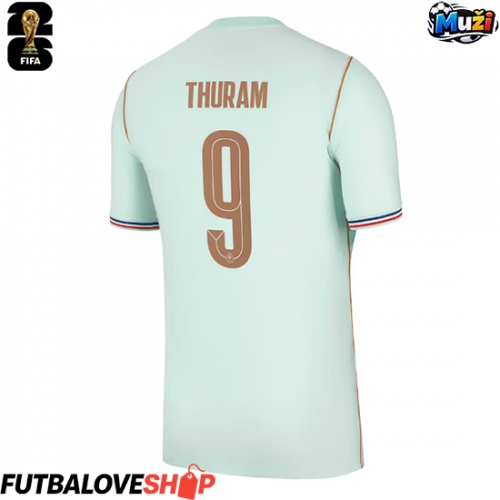 Dres Francúzsko Marcus Thuram #9 Preč MS 2026 Krátky Rukáv